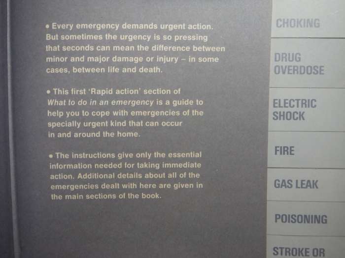 What to Do in an Emergency : Reader`s Digest South African - Hardcover