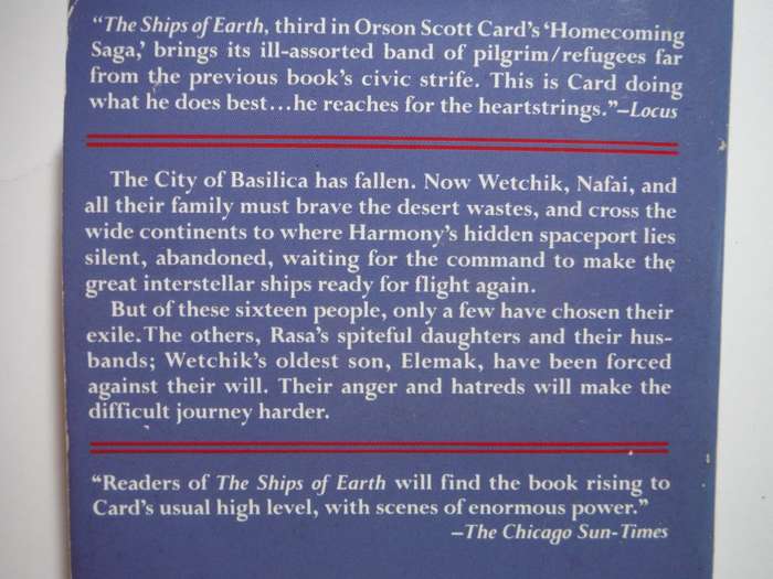 The Ships of Earth : Homecoming : Volume 3 - Paperback - Orson Scott Card
