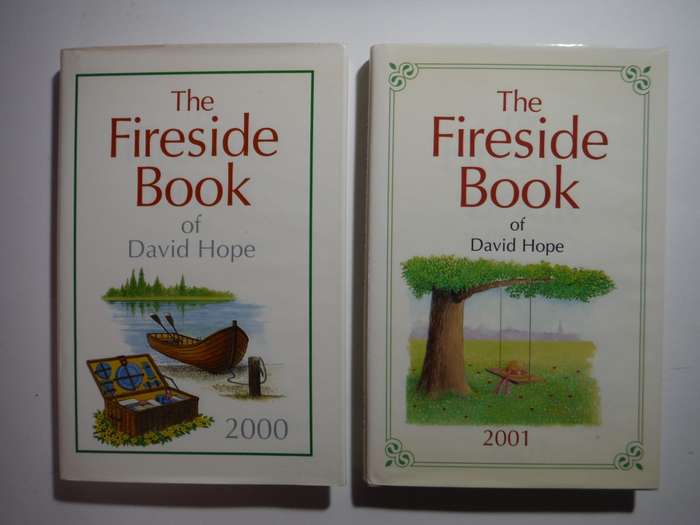 The Fireside Book of David Hope - 2 Hardcover Volumes - 2000 and 2001