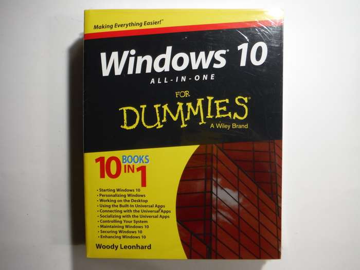 Windows 10 All-In-One for Dummies : 10 Books in 1 - Softcover - Woody Leonhard