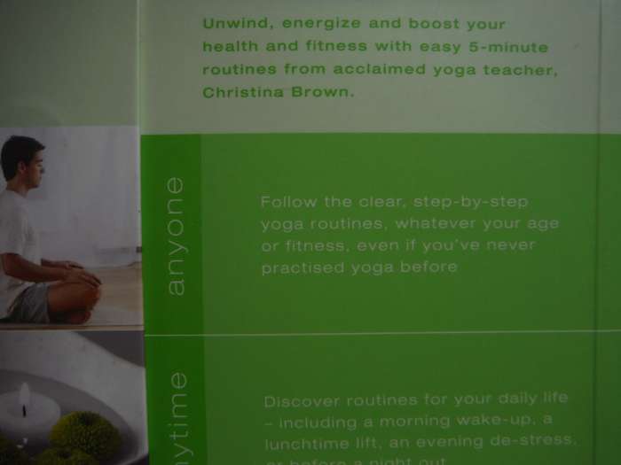 Quick & Easy Yoga : 5-minute Routines for Anyone, Anytime, Anywhere - Christina Brown