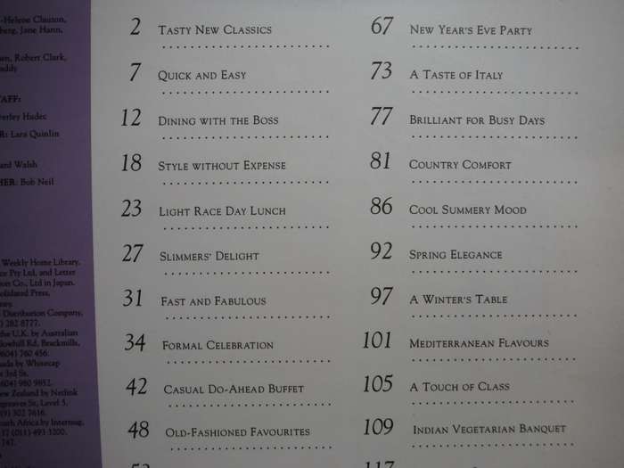 The Australian Women`s Weekly : Dinner Party Cookbook No.3 - Softcover
