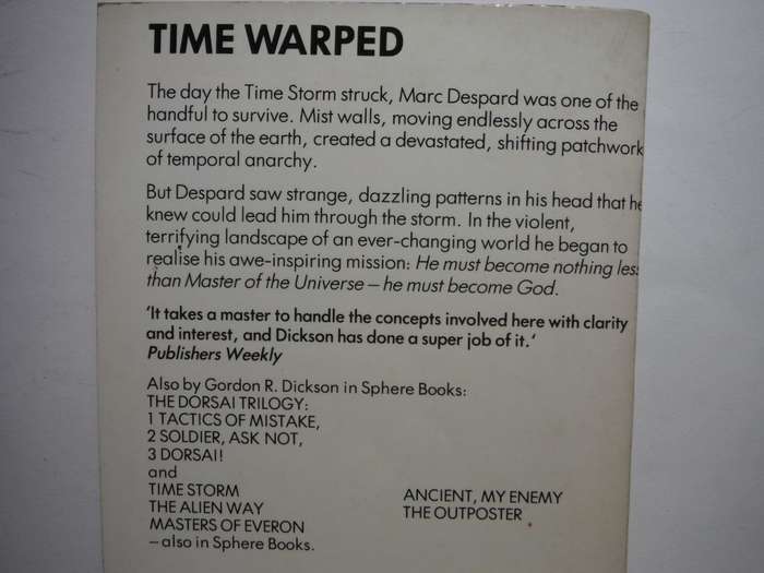 Time Storm - Paperback - Gordon R. Dickson