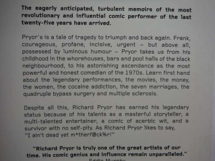 Richard Pryor : Pryor Convictions and Other Life Sentences - Paperback
