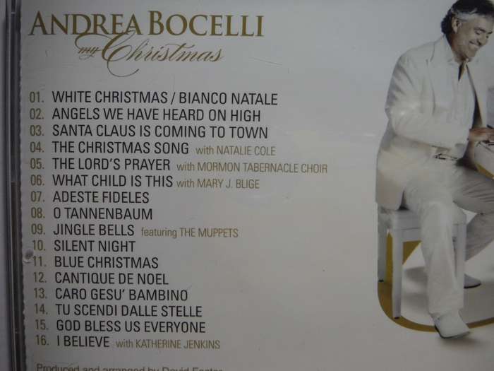 Andrea Bocelli : My Christmas - CD