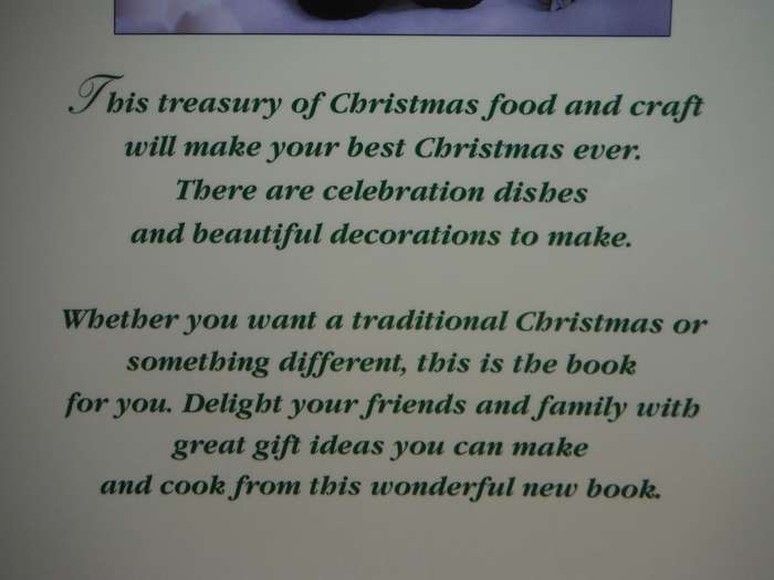 A Treasury of Christmas Food & Craft - Woolworths - Softcover