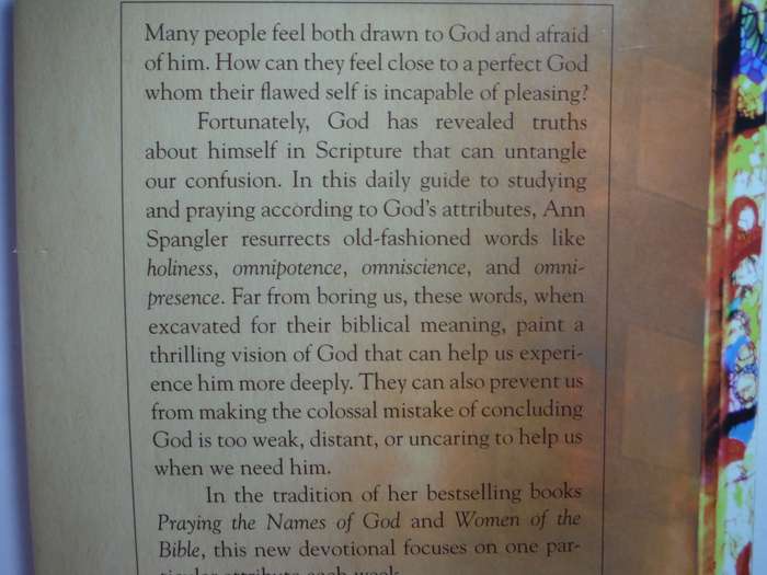 Praying the Attributes of God - Hardcover - Ann Spangler