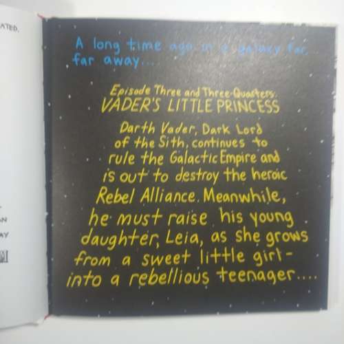Star Wars: Vader`s Little Princess - Hardcover - Jeffrey Brown - Chronicle Books Collection