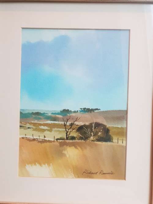 Richard Rennie!! Doyen of watercolor!! Investment art!!