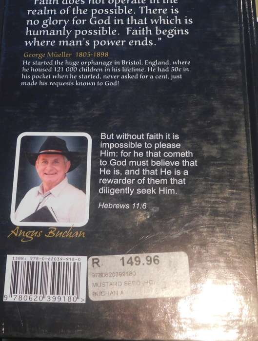 ANGUS BUCHAN - A Mustard Seed ,[Book]