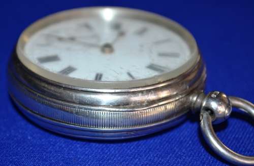 Silver Antique Pocket Watch.