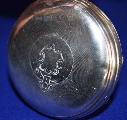 Silver Antique Pocket Watch.