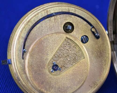 Silver Antique Pocket Watch.