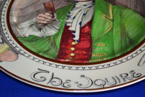 Royal Doulton Rack Plate "The Squire" D6284