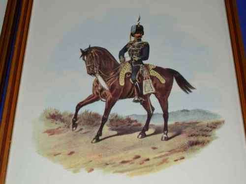 Chromolithograph Prints, supplements to The Army and Navy Gazette set of 6