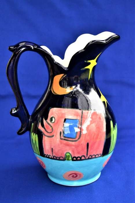Jungle China pottery Jug - Large