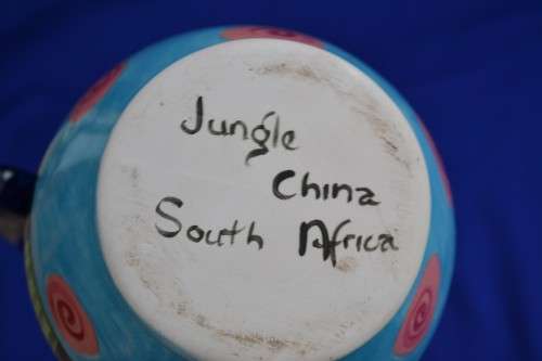 Jungle China pottery Jug - Large