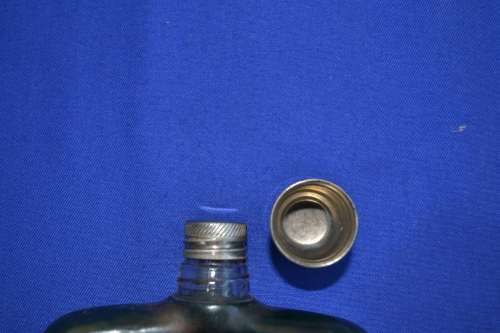 Vintage Hip Flask and Scale