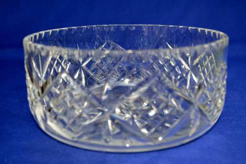 Small Cut Crystal Fruit Bowl