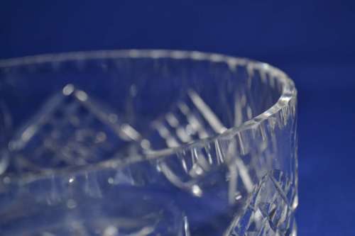 Small Cut Crystal Fruit Bowl