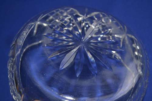Small Cut Crystal Fruit Bowl