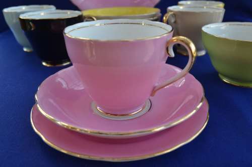Adderley Harlequin Tea Set - 16 Piees