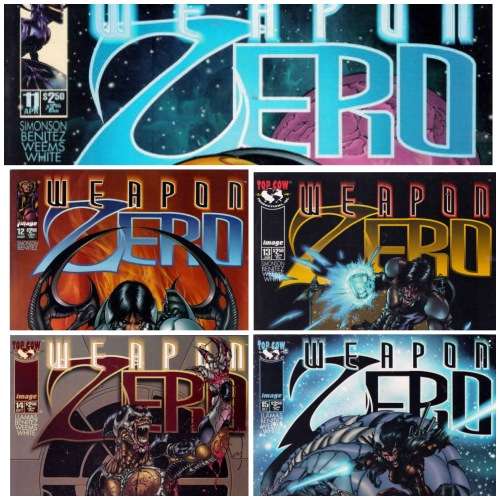 Weapon Zero - Issues #11, #12, #13, #14 and #15
