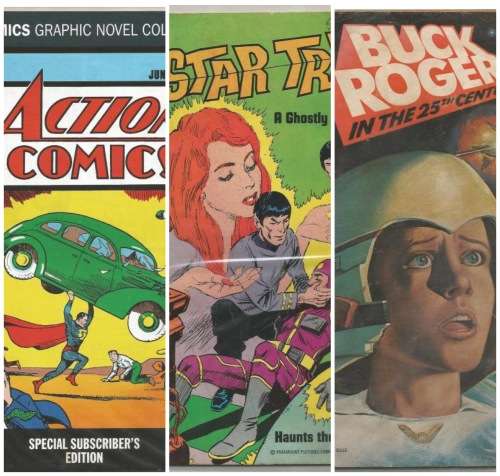 Assorted vintage Comics x 3