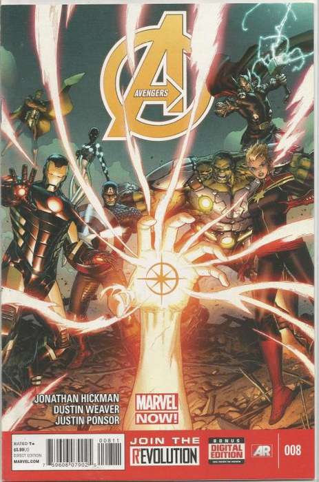 Avengers Issue #1, #2, #4, #6, #7, #8. #9 and #10