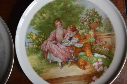 Constantia China Display Plates - Four Pieces