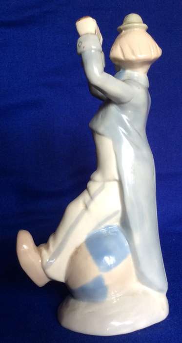 Porcelain Clown Figurines