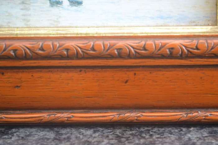 Set of Four WS Lloyd Paintings in Matching Wooden Frames
