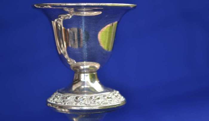 Small Vintage Three Arm Silver Plated Candelabra
