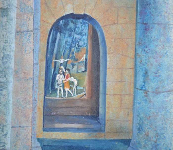 Nancy Thomson Oil `The Entrance`