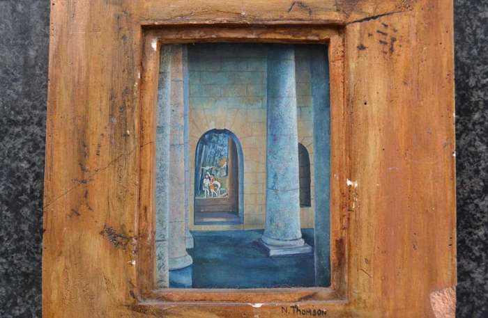 Nancy Thomson Oil `The Entrance`
