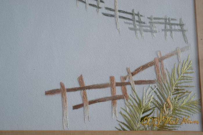 XQ Vietnam Hand Embroidered Silk Art