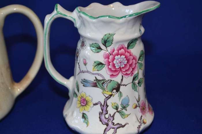 Vintage English Porcelain Jugs and a Vase - 3 Pieces
