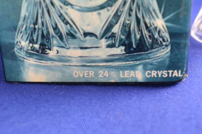 LEK Hand Cut Lead Crystal Bell - Boxed