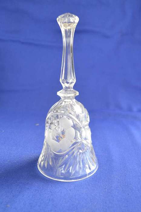 LEK Hand Cut Lead Crystal Bell - Boxed