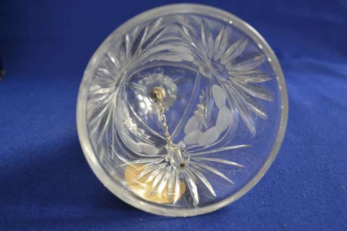 LEK Hand Cut Lead Crystal Bell - Boxed