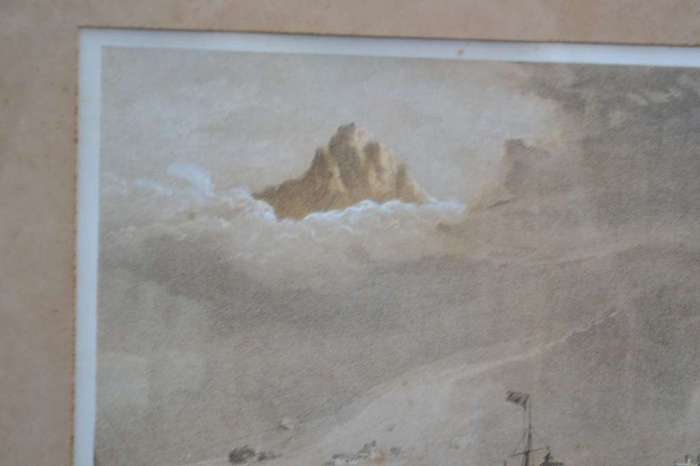 Historical Print - TW Bowler Simon`s Town
