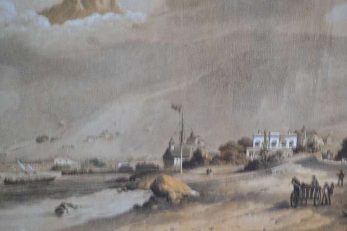 Historical Print - TW Bowler Simon`s Town