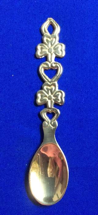 Irish Love Spoon - Shamrock - Boxed