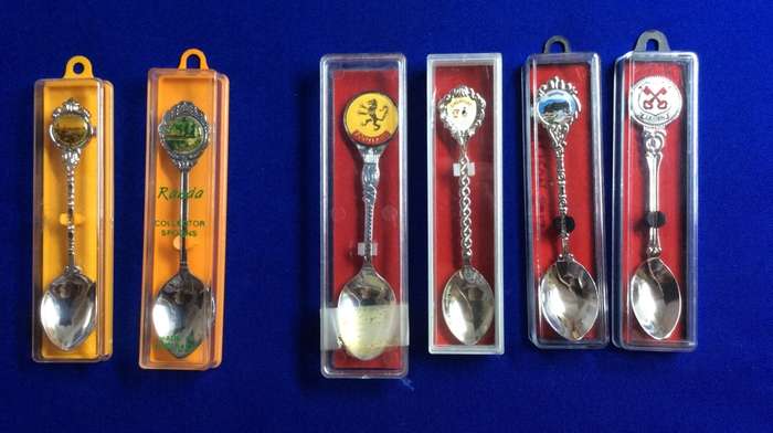 Assorted Collectible Spoons x 6