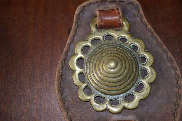 Assorted Vintage Horse Brasses on leather Straps