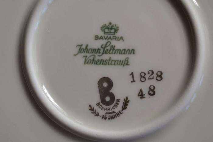Johan Saltmann - Bavaria Round Platter and Imari Style Plate