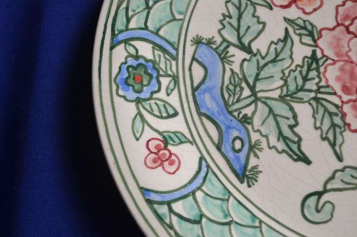Johan Saltmann - Bavaria Round Platter and Imari Style Plate