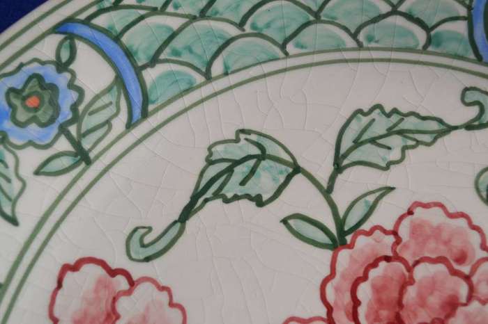 Johan Saltmann - Bavaria Round Platter and Imari Style Plate