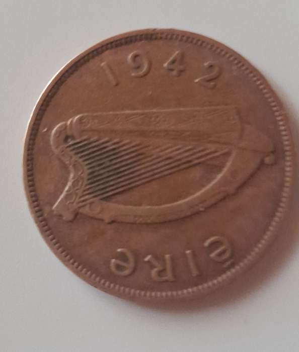 1942  Irish Coin