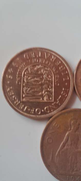 British 1 Penny Coins  1938 1940 1945